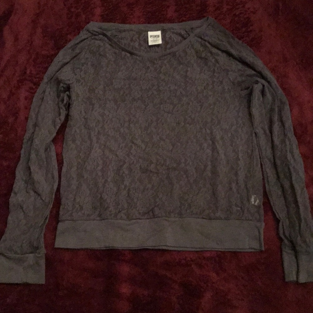 Victoria Secret PINK lace long sleeve